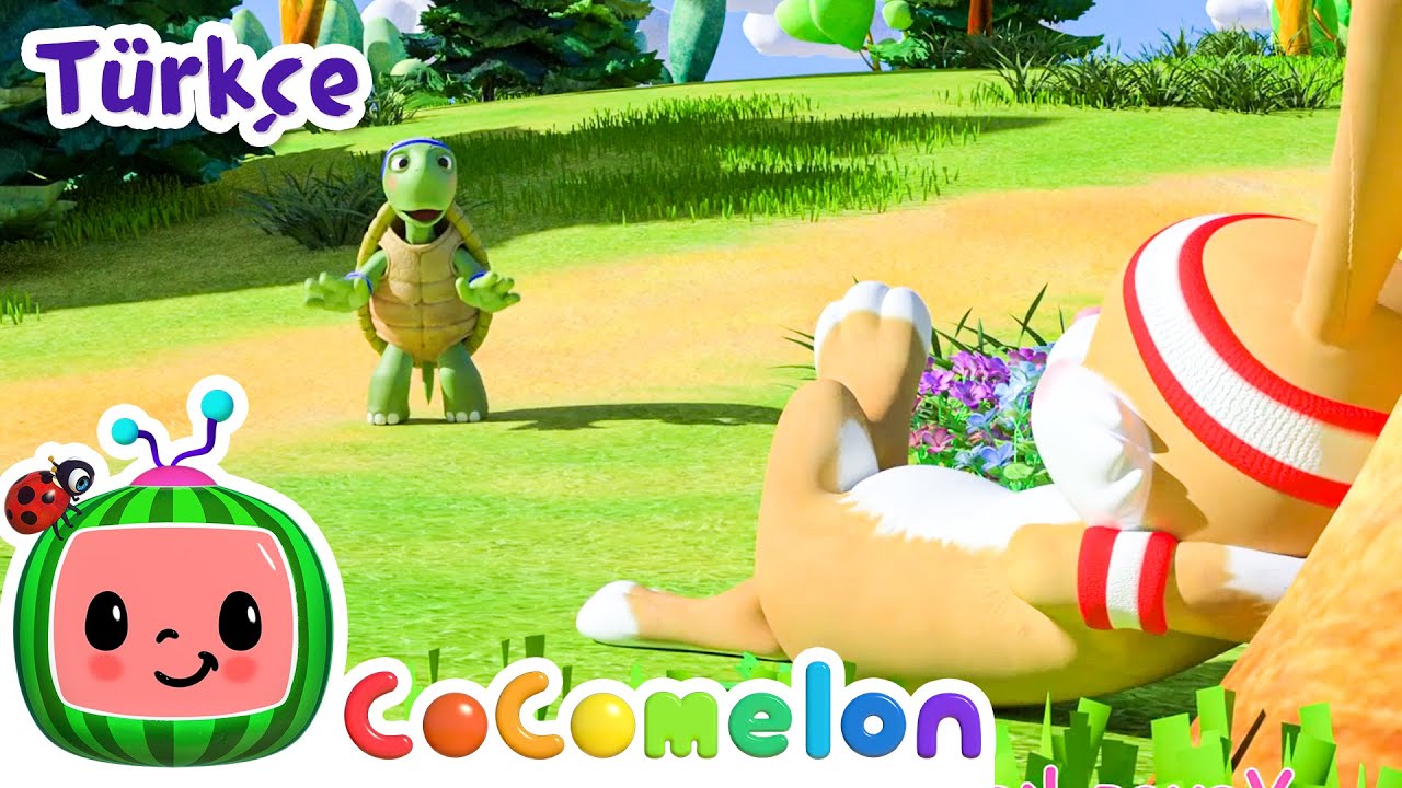 🐢 Tavşan ile Kaplumbağa 🐰 | CoComelon T&uuml;rk&ccedil;e | &Ccedil;izgi Film | Bebek Şarkıları