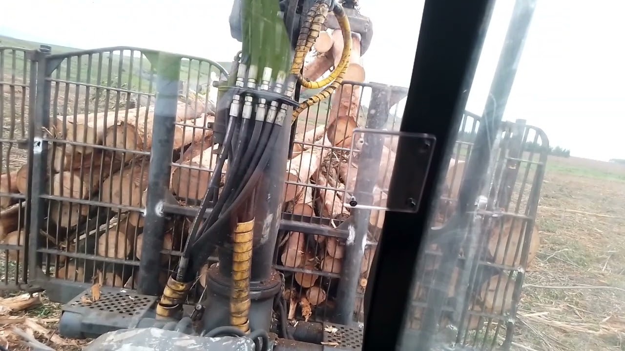 Forwarder Ponsse Buffalo cosecha Forestal Uruguay