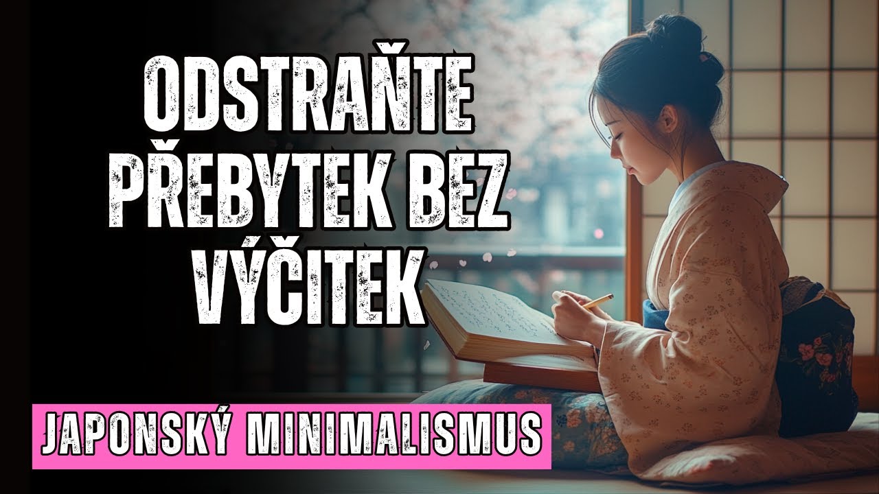 JAPONSKÝ MINIMALISMUS: JAK ODSTRANIT PŘEBYTEK BEZ VÝČITEK