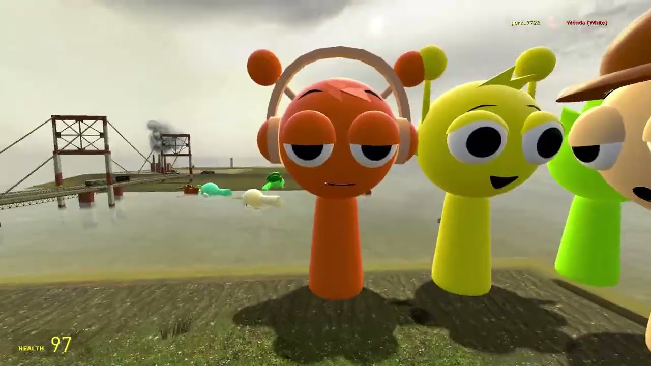 Sprunki spartan kicks in garry is mod