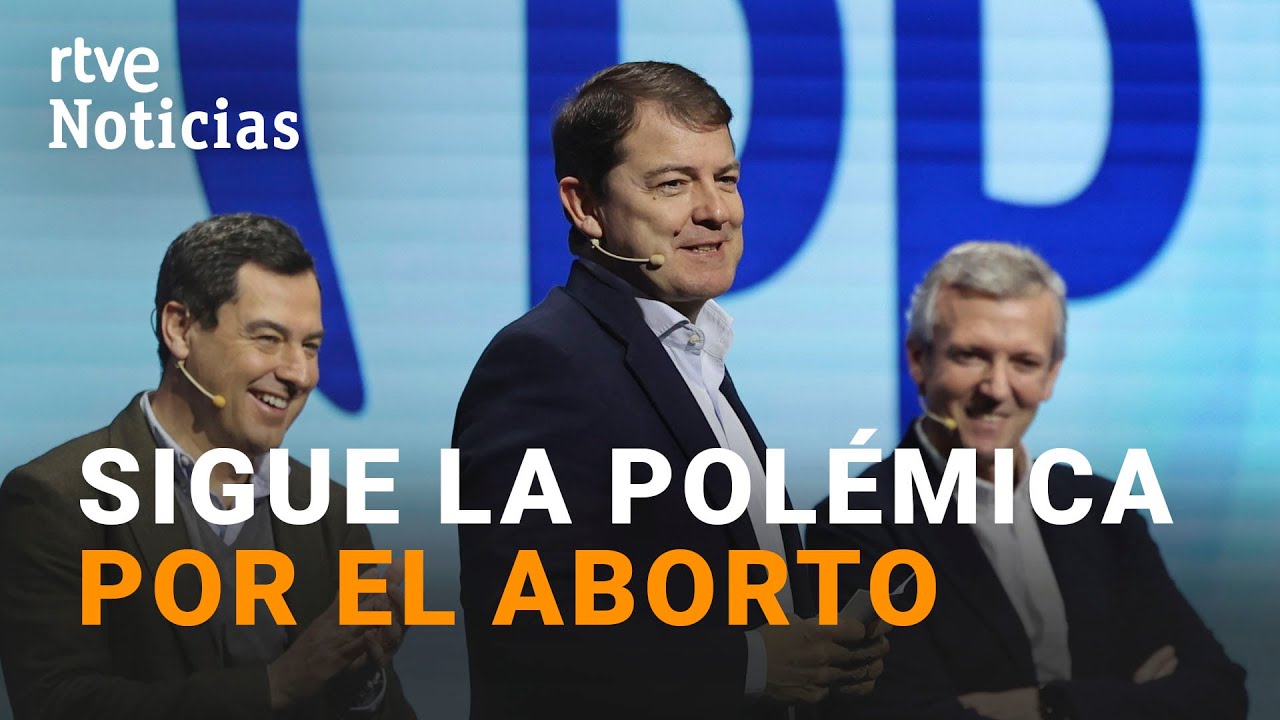 MAÑUECO matiza las MEDIDAS ANTIABORTO anunciadas por VOX en CASTILLA Y LEÓN I RTVE Noticias