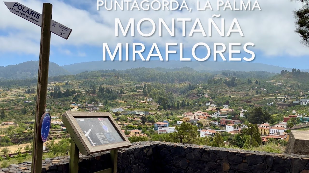 Montaña Miraflores, Puntagorda, La Palma (4K)
