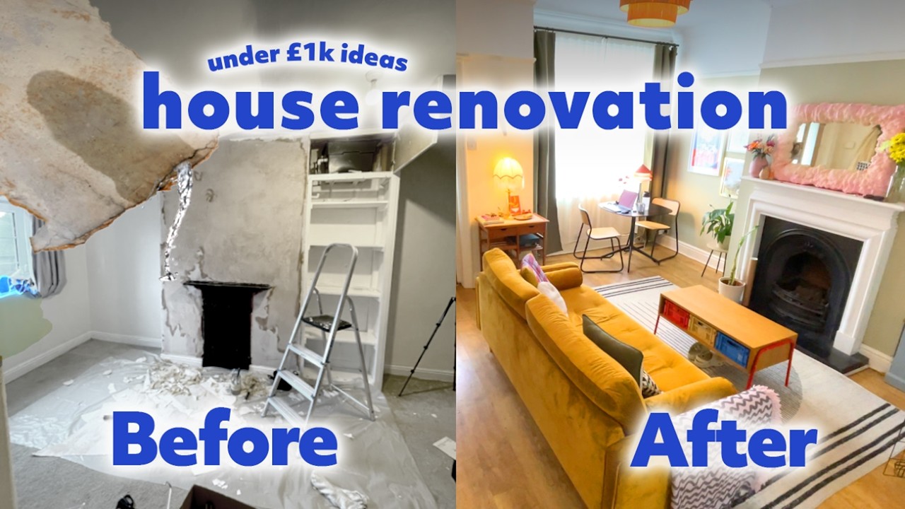 Home Renovation UK on Budget - Before & After | Home Decorating ideas