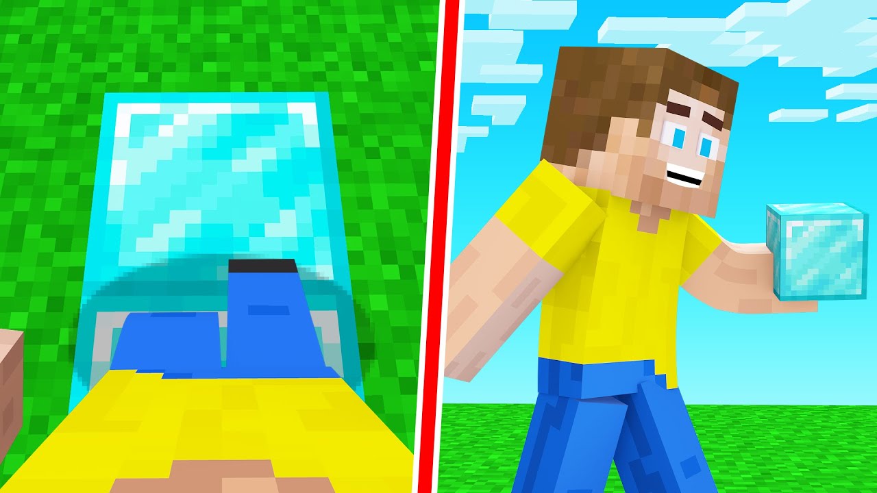 Minecraft, But You Get EVERY Block You STEP On..