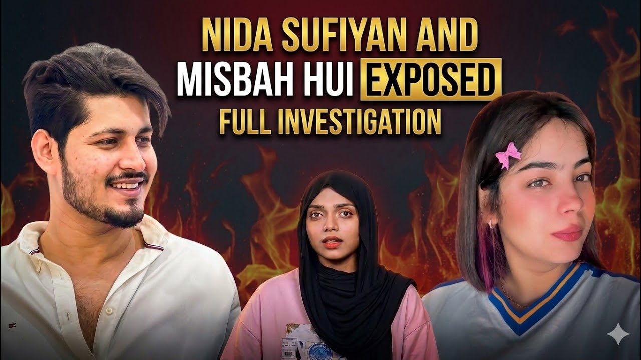 Nida Sufiyan and Misbah hui exposed || Viral video ka sach #nidakhan 