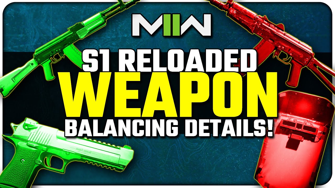 Huge MWII Weapon Balancing Update! | (Kastov 545, Riot Shield, .50GS, & More!)