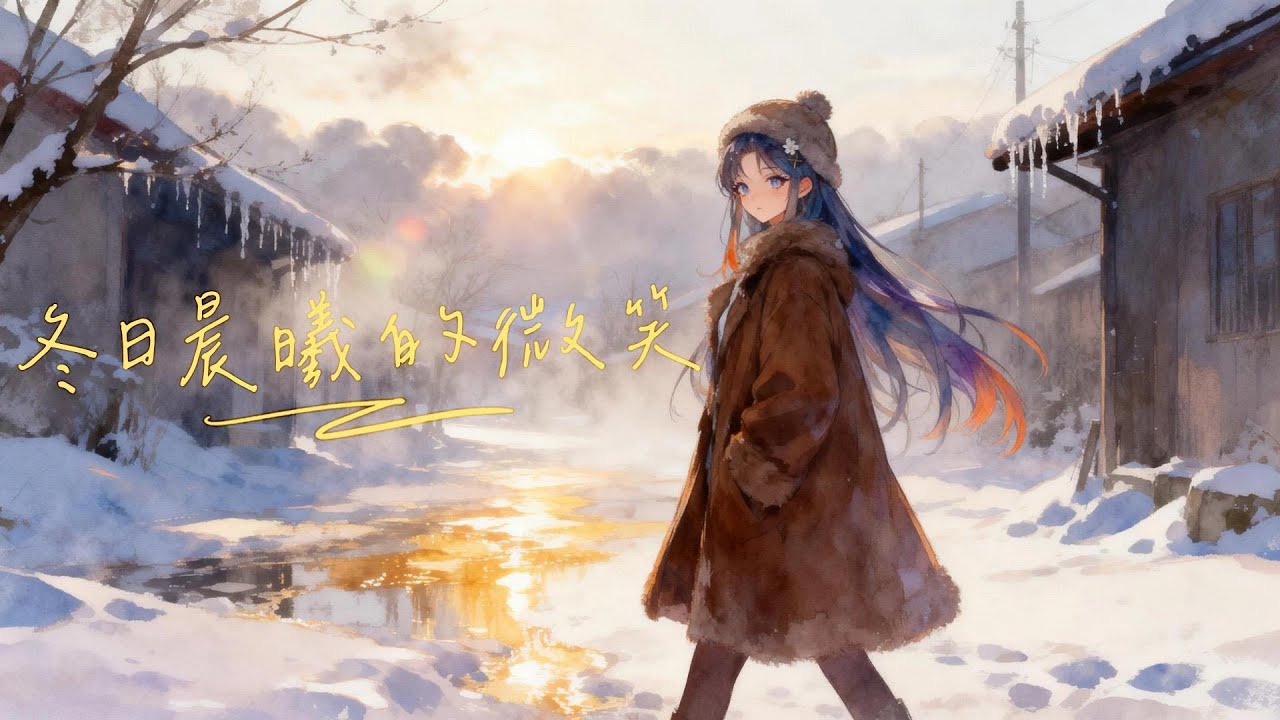 《冬日晨曦的微笑》｜走在晨曦中，擁抱那片光｜原創 AI 音樂｜蝶之音 Butterfly Echoes
