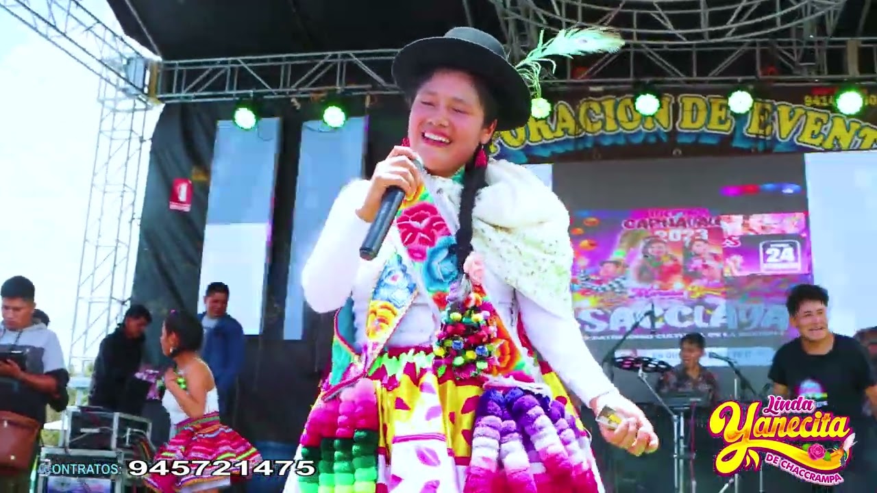 LINDA YANECITA DE CHACCRAMPA EN VIVO 2023 EN SACCLAYA PATRIMONIO CULTURAL DE LA NACION - ANDAHUAYLAS
