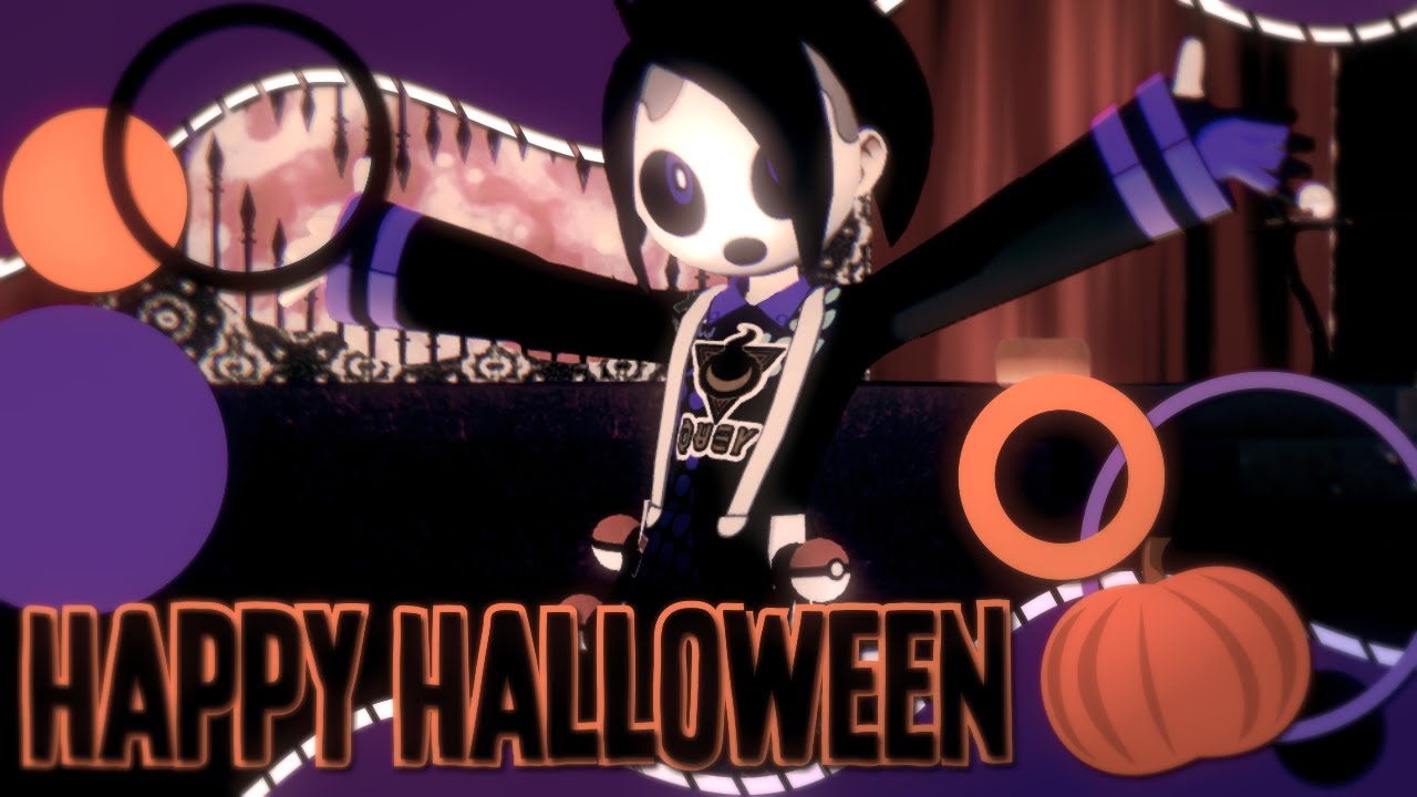 「MMD x Pokémon Sword and Shield」 Allister: Happy Halloween