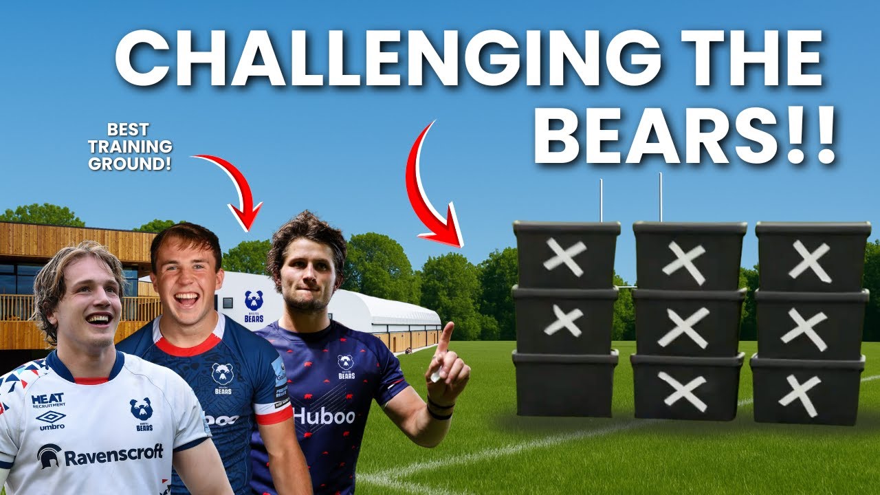 I Take on Bristol Bears in an Epic Skills Challenge! Crazy Training Facilities!!