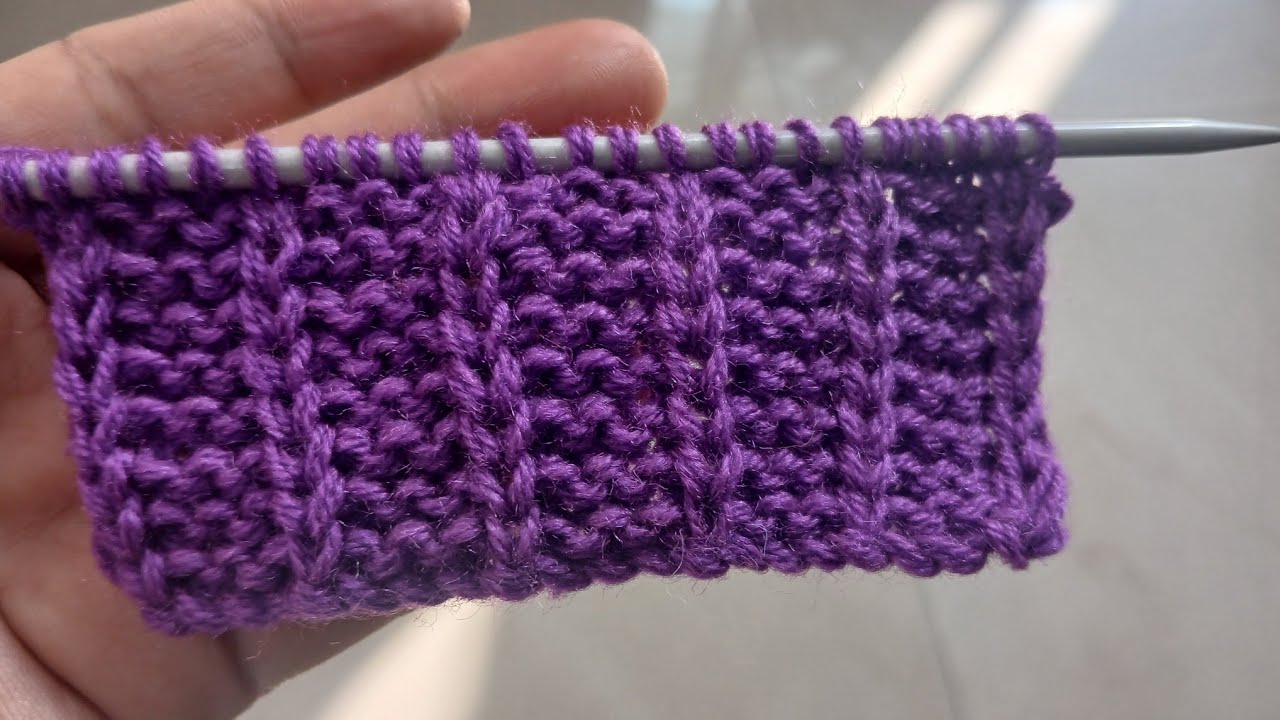 Just 2 ROWS  knitting design for cardigan, sweater, jacket, tops 👌 😍. Beginners friendly 😀