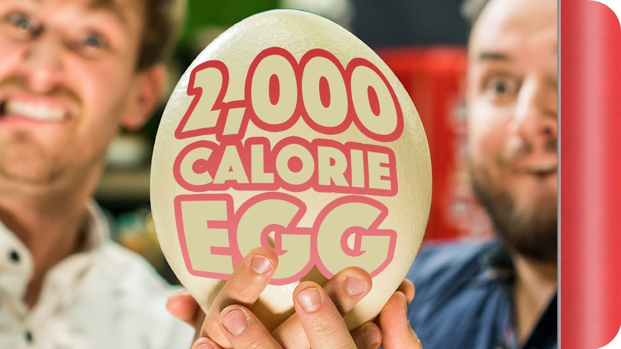 We Eat The 2000 Calorie Egg! | Sorted Food