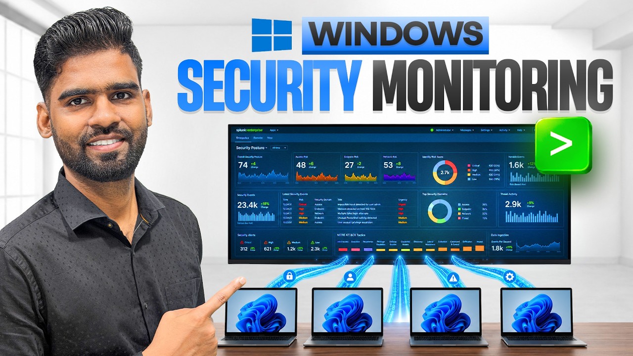 Интенсивный курс по мониторингу безопасности Windows