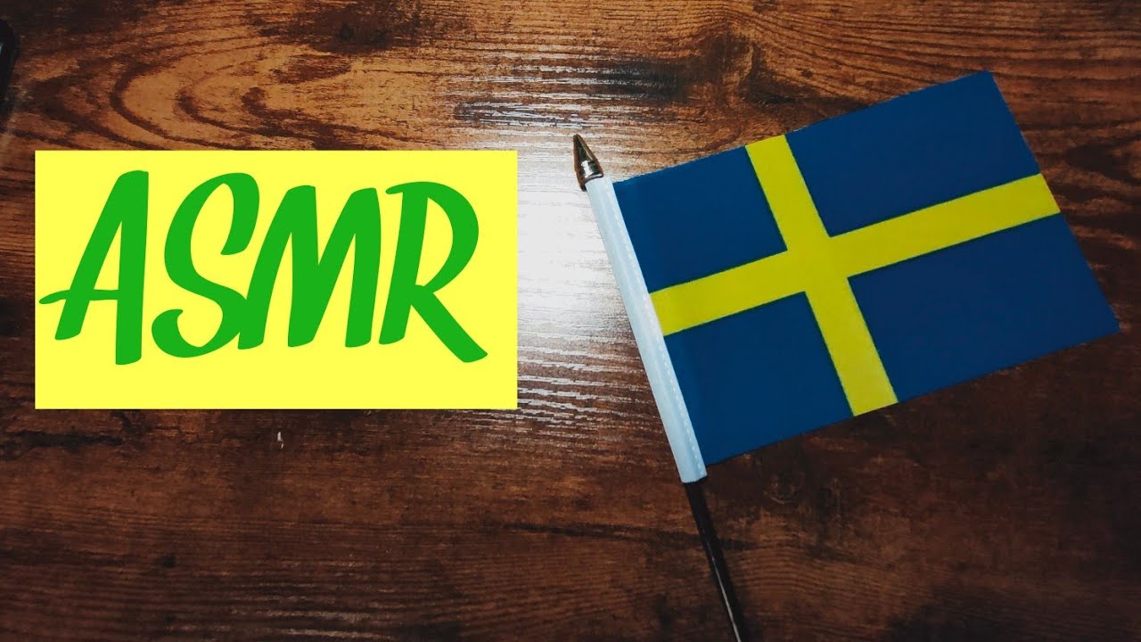 ASMR p&aring; svenska / ASMR in Swedish 🇸🇪 Foreigner trying Swedish