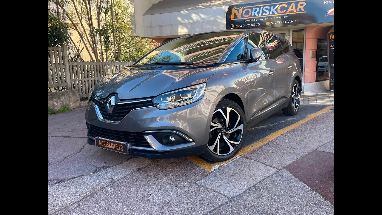 NORISKCAR.FR / RENAULT GRAND SCENIC IV Blue dCi 150cv Intens - 7 PLACES - Carplay Camera