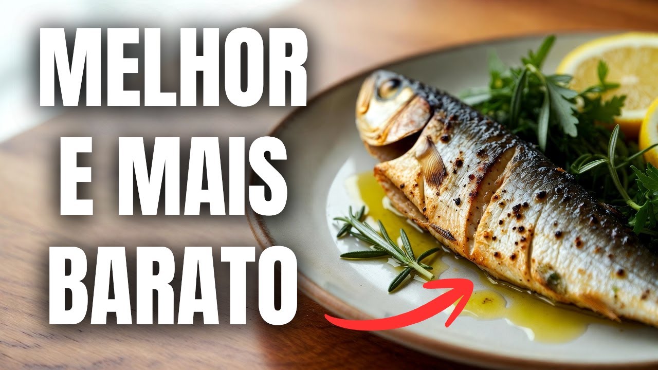 O Peixe Barato Que Protege o Cérebro Melhor Que o Salmão