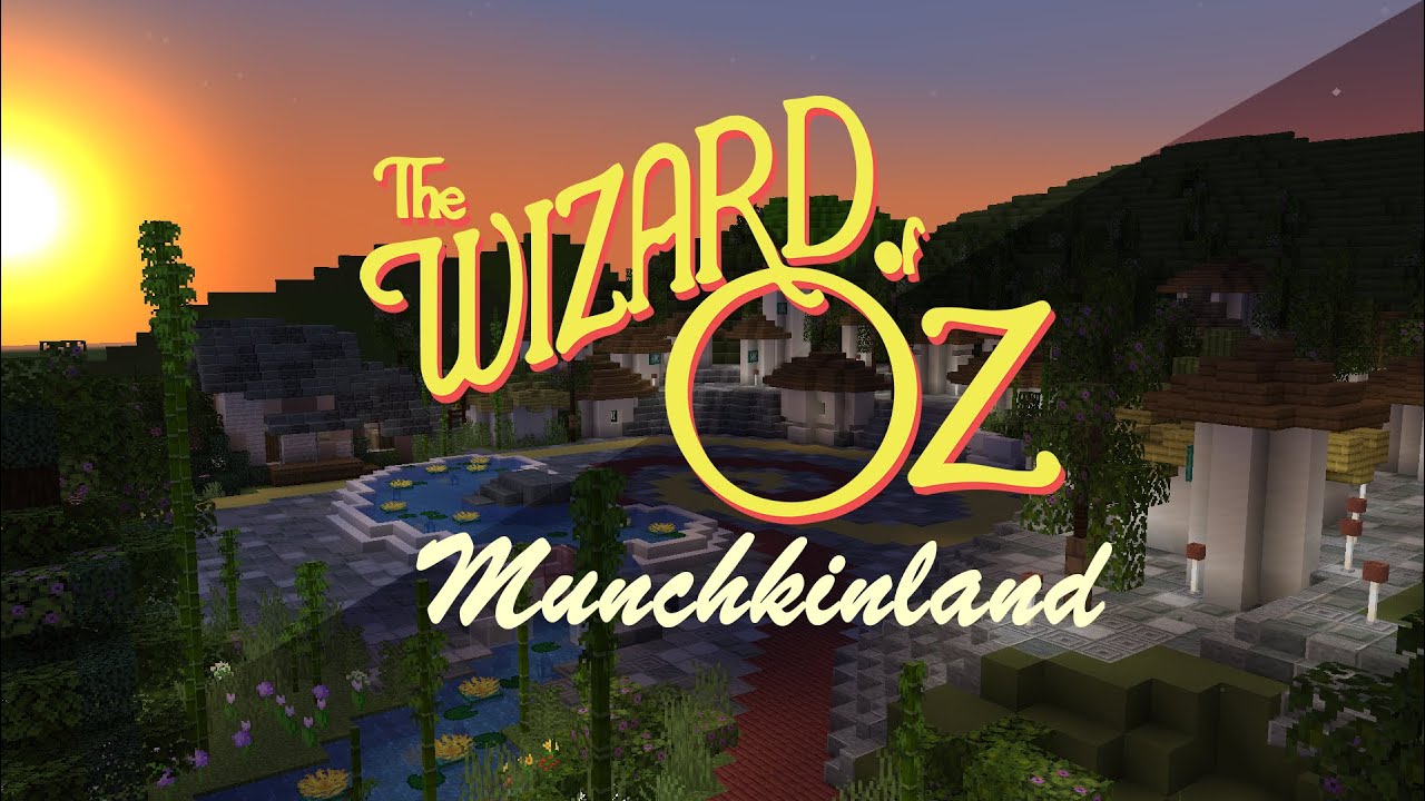 Making the Wizard of Oz in Minecraft WITHOUT World Edit | Munchkinland | Ep 1