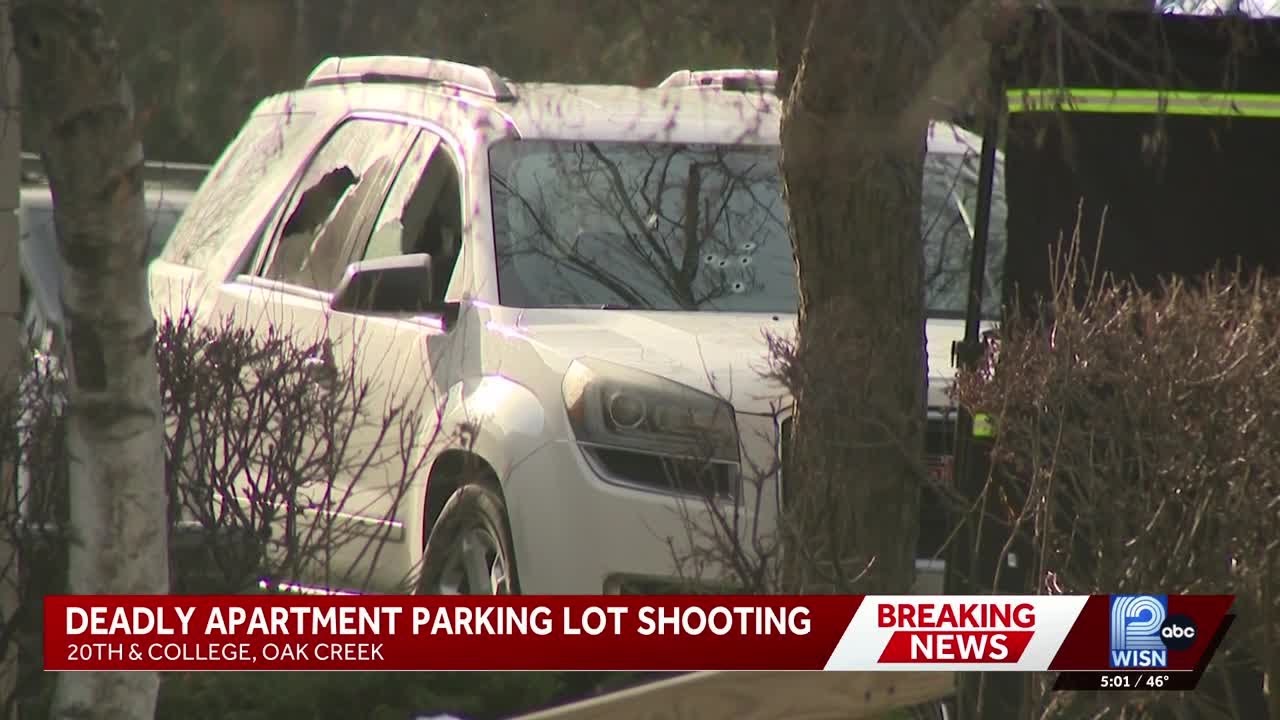 Homicide investigation underway at Oak Creek apartment complex; shooter on the run