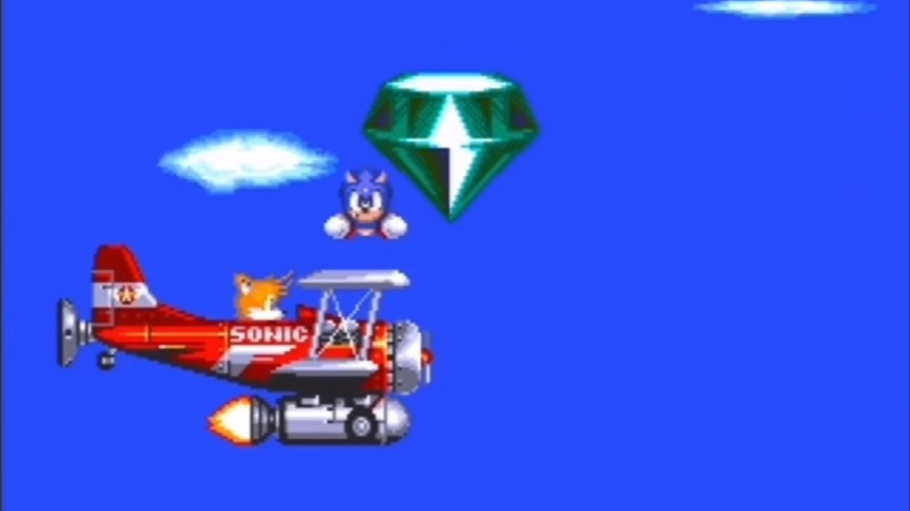 Sonic & Knuckles Ending with Scrapped Sonic 3 Unused Staff Credits Theme