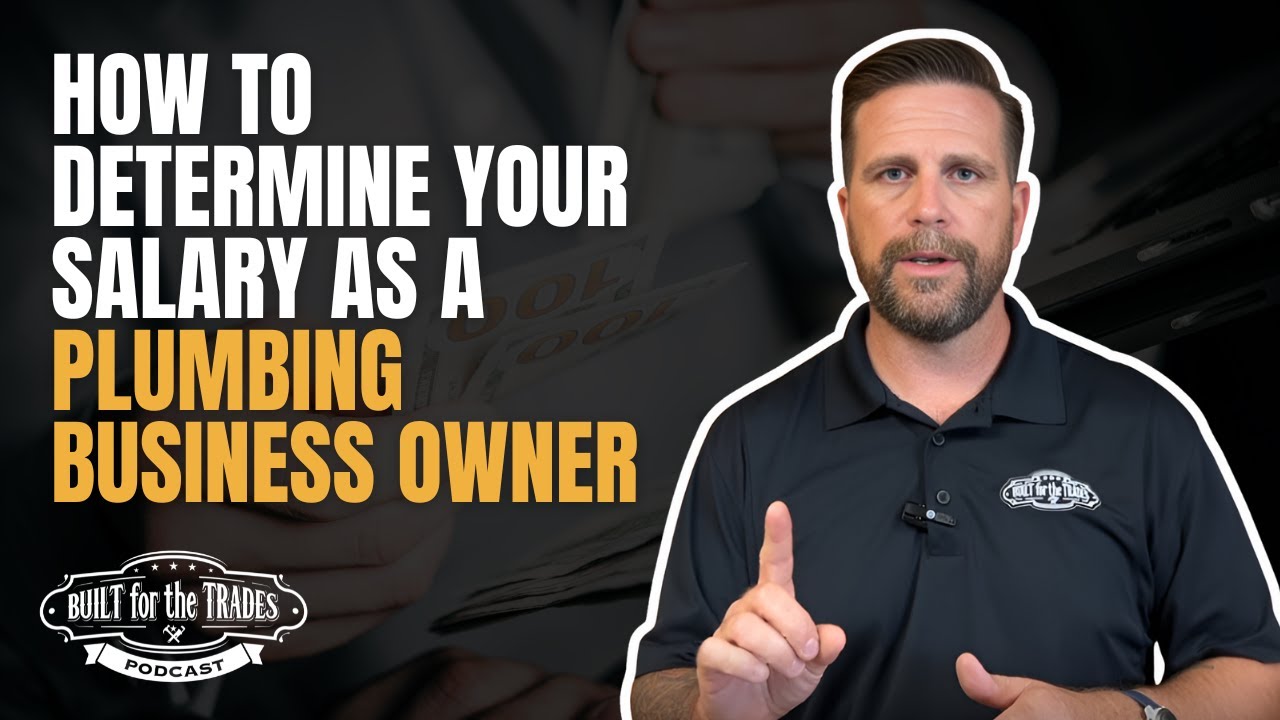 How to determine your salary as a plumbing business owner? #salary  #plumbingbusiness