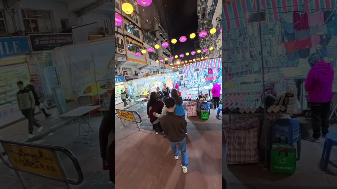 Hongkong night market