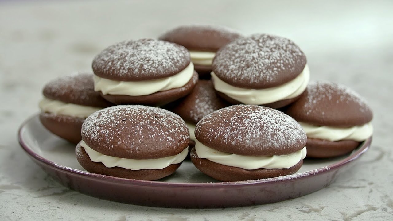 Вупи пай 🍪 Бесподобное БИСКВИТНОЕ ПИРОЖНОЕ 😋Такого вы еще не ели😉 Рецепт от Лизы Глинской 🍪