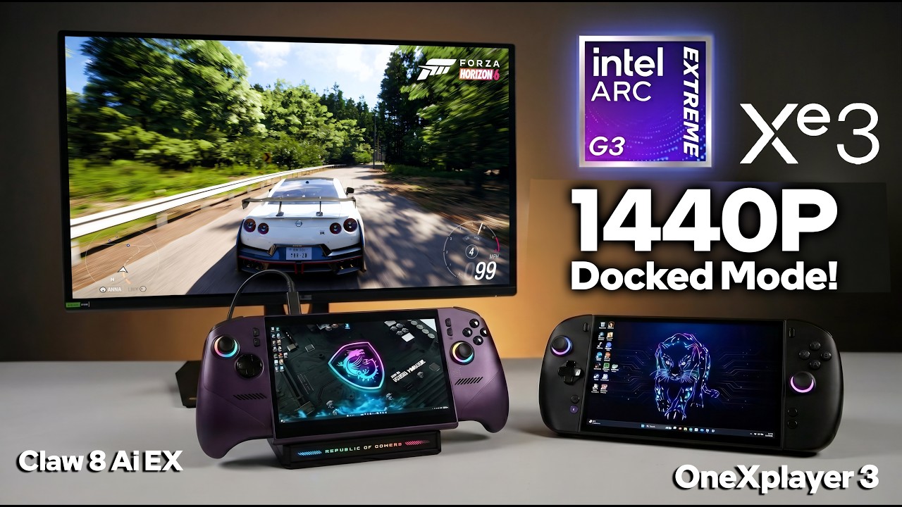 Pushing The Intel G3 Extreme to the Limit! 1440P Docked Mode Gaming!