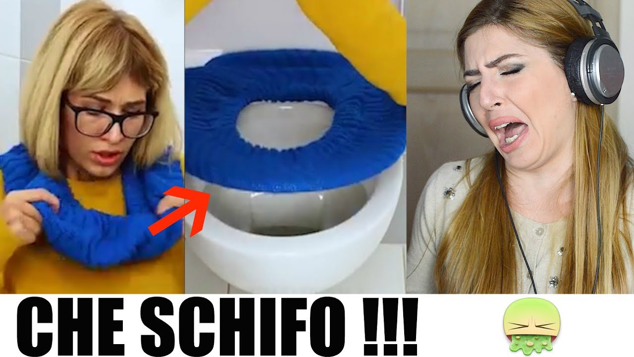Usare la SCIARPA come SEDILE WC?! Ma sono MALATI??? Reaction SCHIFOMADO' a 5 minutes crafts hacks!