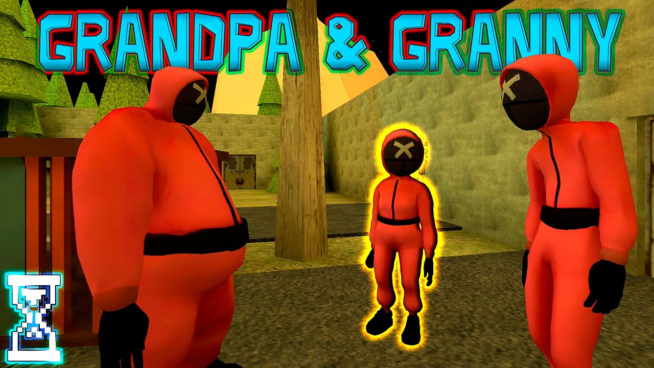 Игра в Кальмара за Бабку // Grandpa And Granny: T. N. Hunters