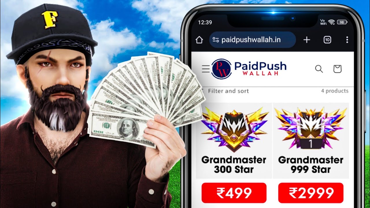 I tried PAID PUSH from Region Player 🤯| Exposed? -  Garena free fire