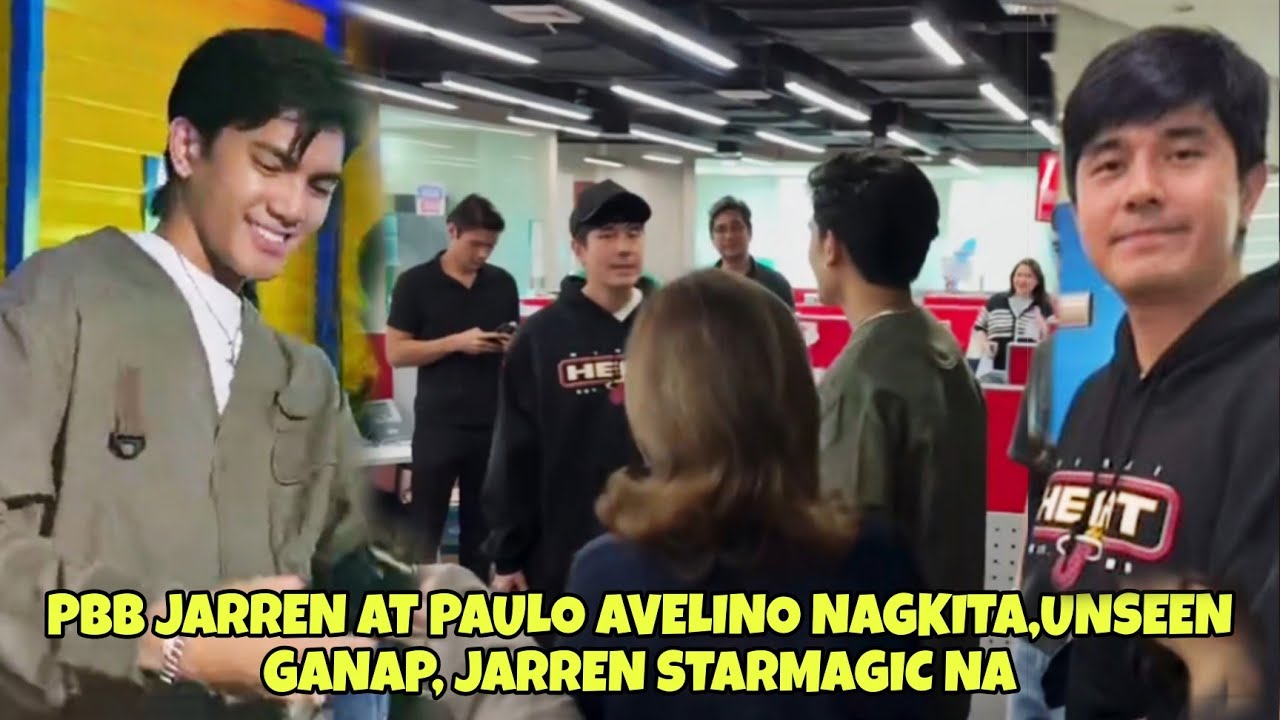 PAULO AVELINO AT JARREN NAGKITA,UNSEEN VIDEO, JARREN WINELCOME SA STARMAGIC