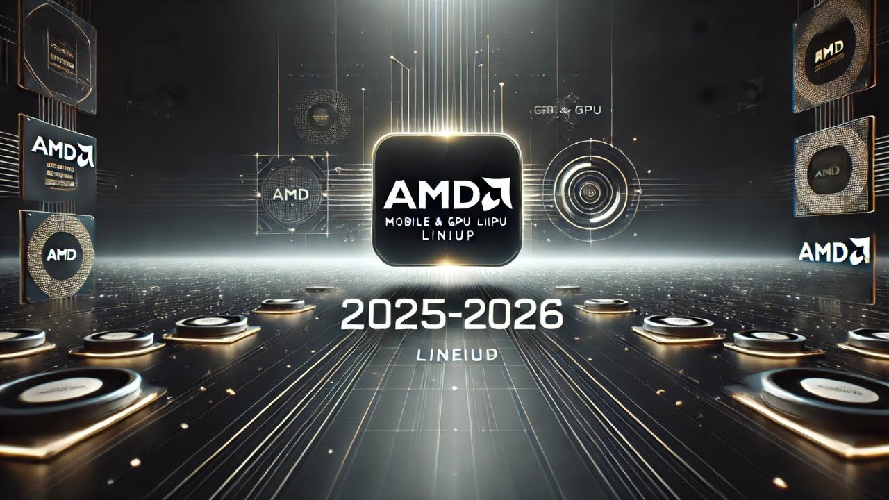 AMD&rsquo;s 2025 2026 Mobile CPU & GPU Lineups.