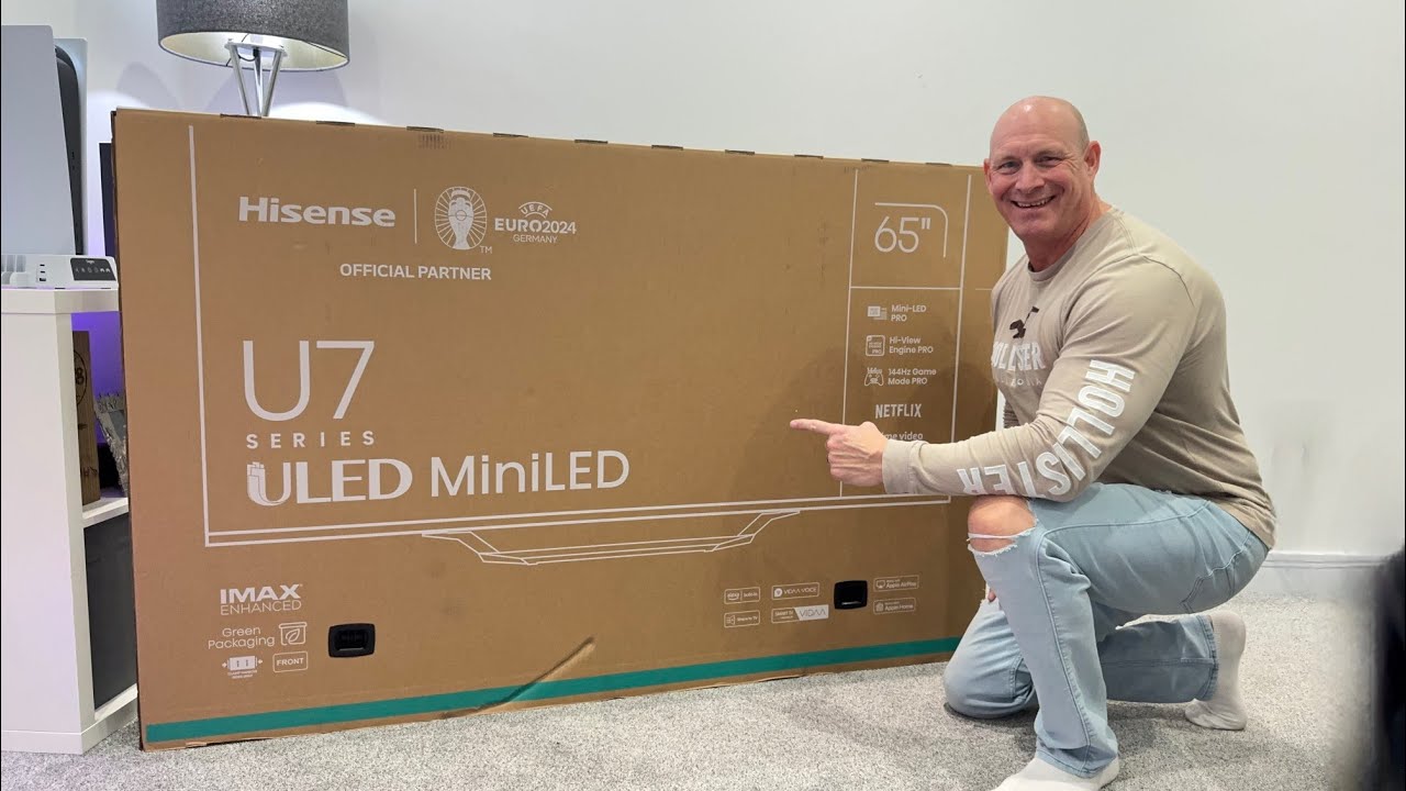 Hisense U7N Mini-LED, распаковка и демонстрация