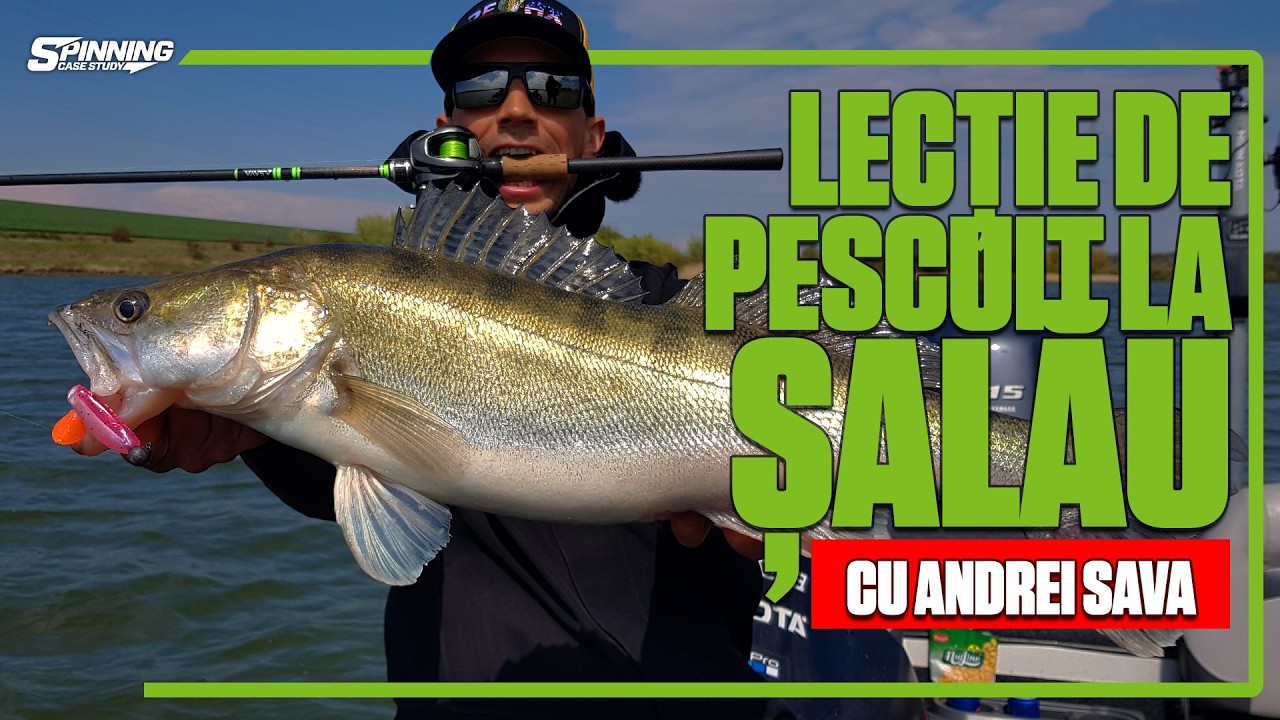 Lectie de pescuit la salau cu @asava_fishing
