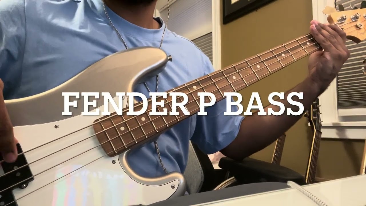 Trying to get P Bass sounds out of a modern and a jazz bass (far from perfect)