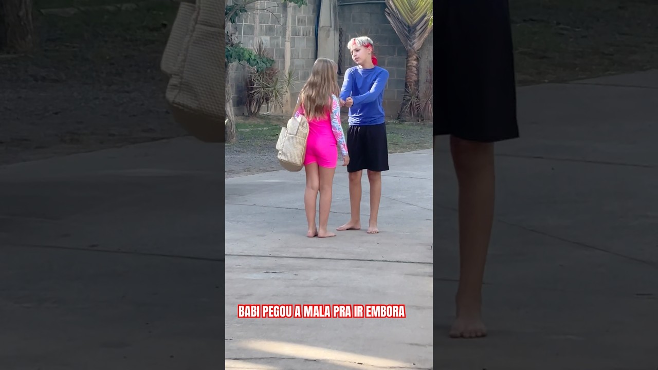 SER&Aacute; QUE ENZO CONVENCEU A BABI DEIXE SEU COMENT&Aacute;RIO!#humor #comedia #viralvideo