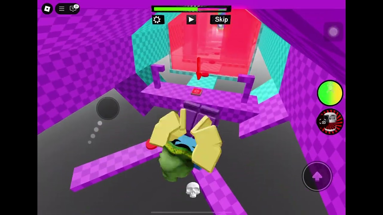 Roblox obby but they're chasing you