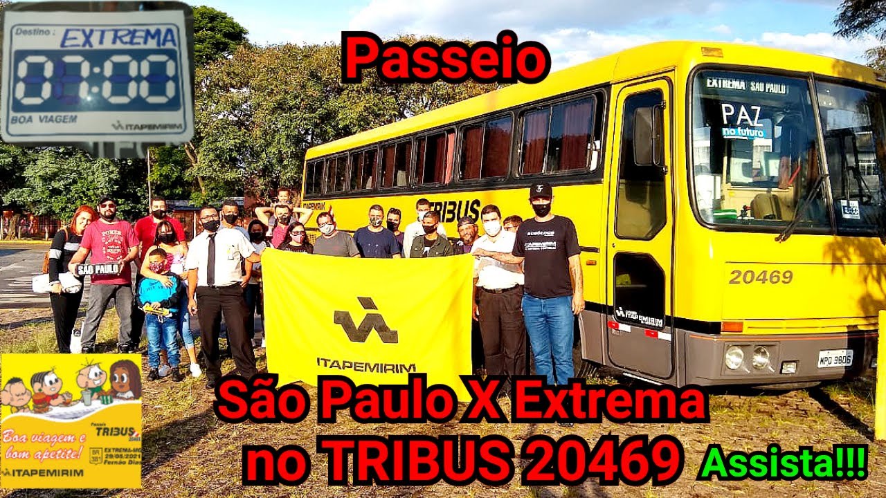 São Paulo x Extrema de TRIBUS 20469 .Viajando de TRIBUS. #TRIBUS20469