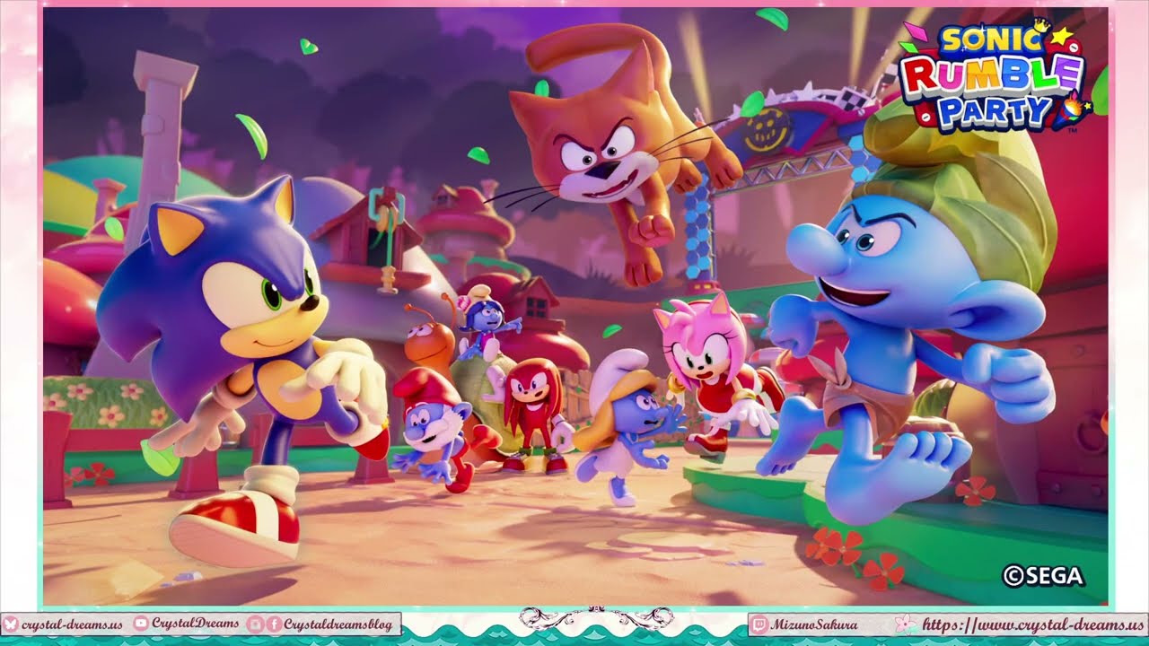 Sonic Rumble Party - Checking out the Smurf Crossover and 1.5 update! (Part 22)