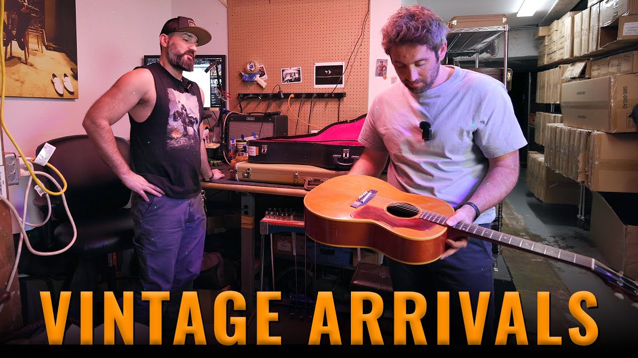 1957 Gibson ES-25, 1960s Vox Cougar Bass & More VINTAGE Arrivals!