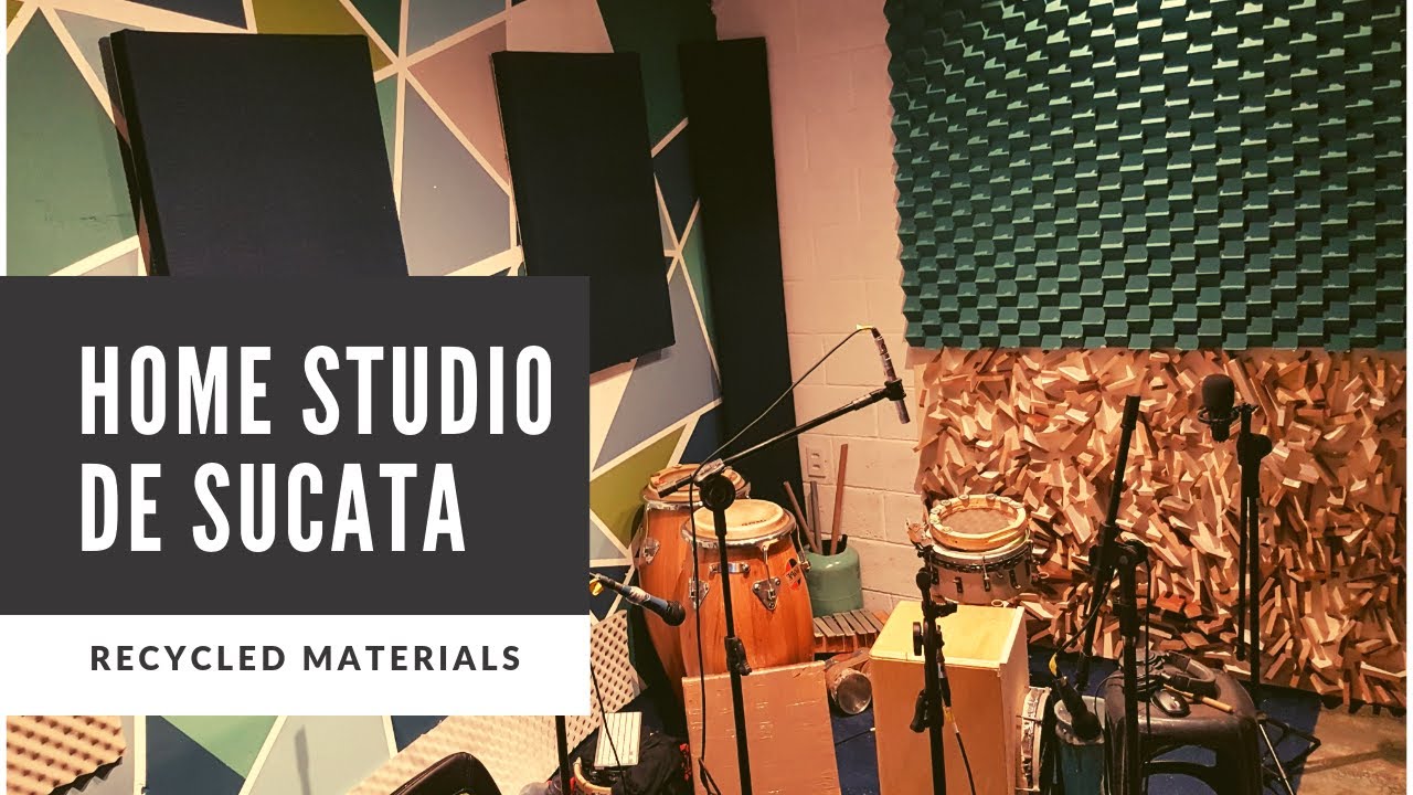 Home Studio feito de SUCATA