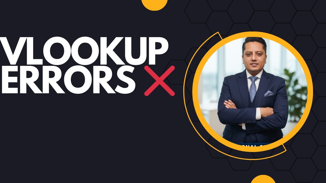 VLOOKUP Errors in Excel and How to Fix Them