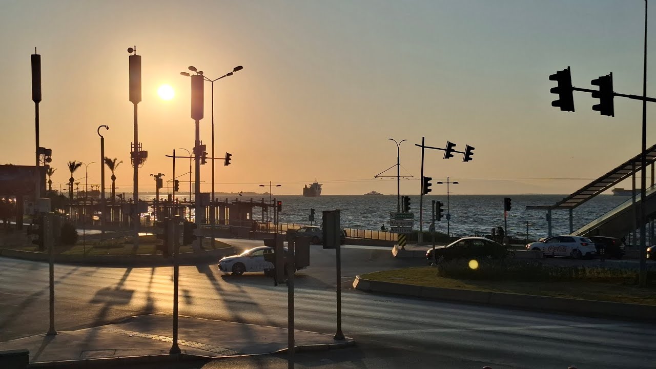 izmir'de 5 gün batımı