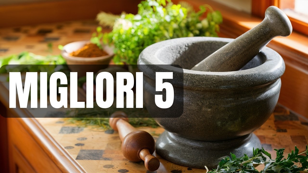 I 5 migliori mortai da cucina