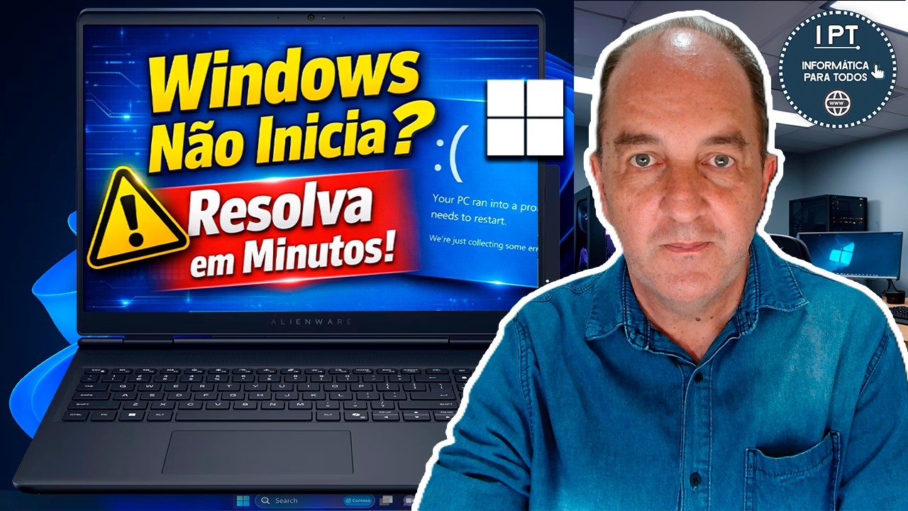 Windows Parou de Funcionar? Solução Rápida!