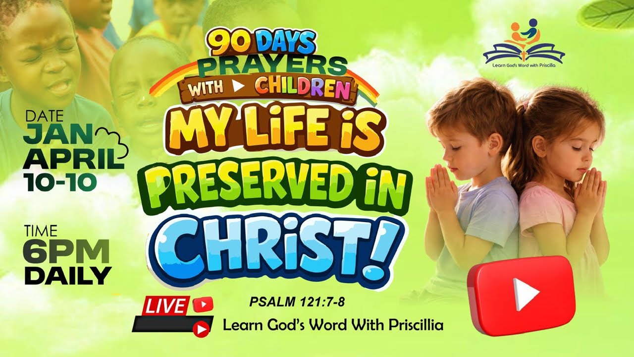 90days Prayers with Children | Day 29 | Encourage your children to participate actively