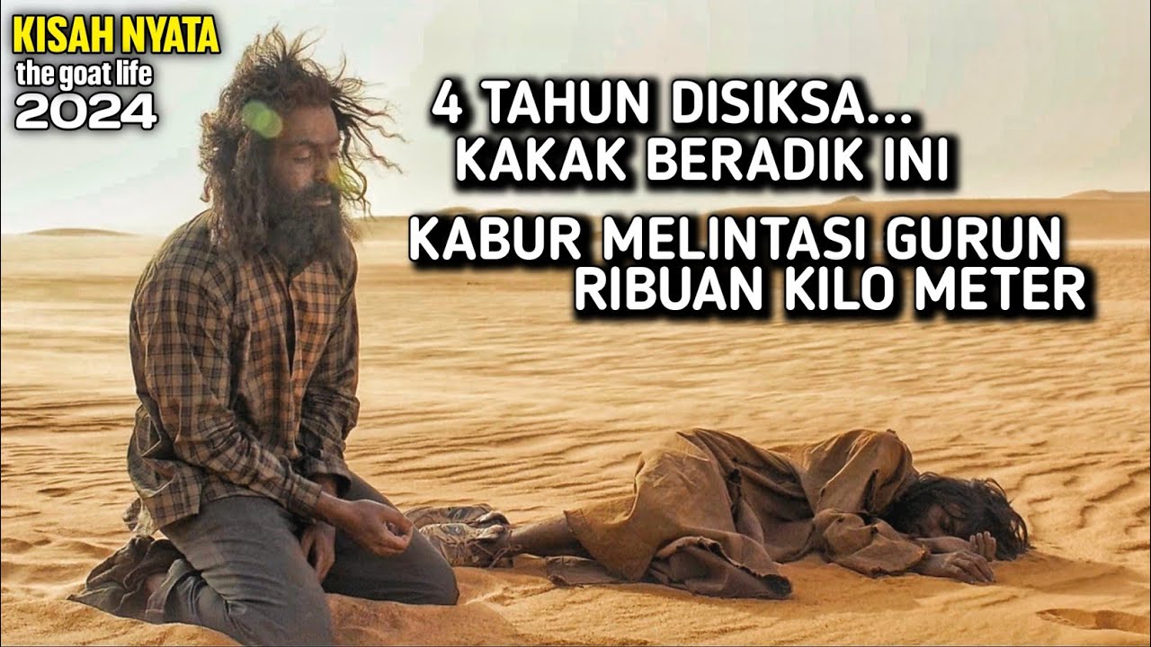 TAK BISA DI PERCAYA TAPI INI KISAH NYATA‼️ 4 TAHUN BERTAHAN HIDUP Di GURUN PASIR TERPENCIL