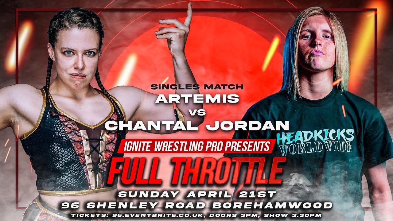 Ignite Wrestling Pro: Full Throttle - Chantal Jordan vs Artemis