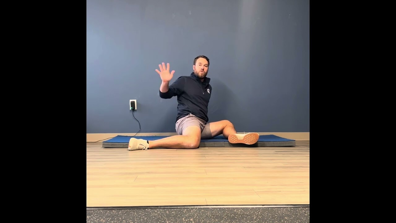 90/90 Hip Stretch, Internal Rotation