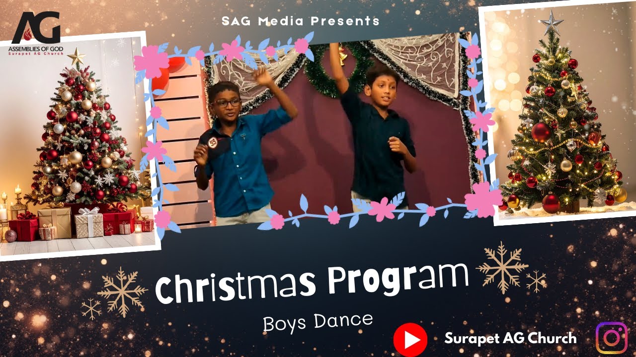 Christmas Program | Surapet AG Church | Boys Dance | 2025